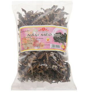 [HCM] Nấm mèo đen sợi Việt San túi 100g