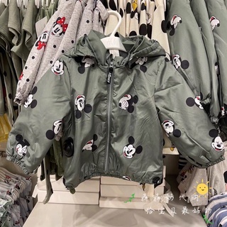 Áo gió lót nỉ HM cho bé