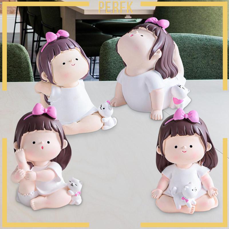 Mô Hình Tượng Cô Gái Tập Yoga Bằng Nhựa Resin Thủ Công Trong Nhà