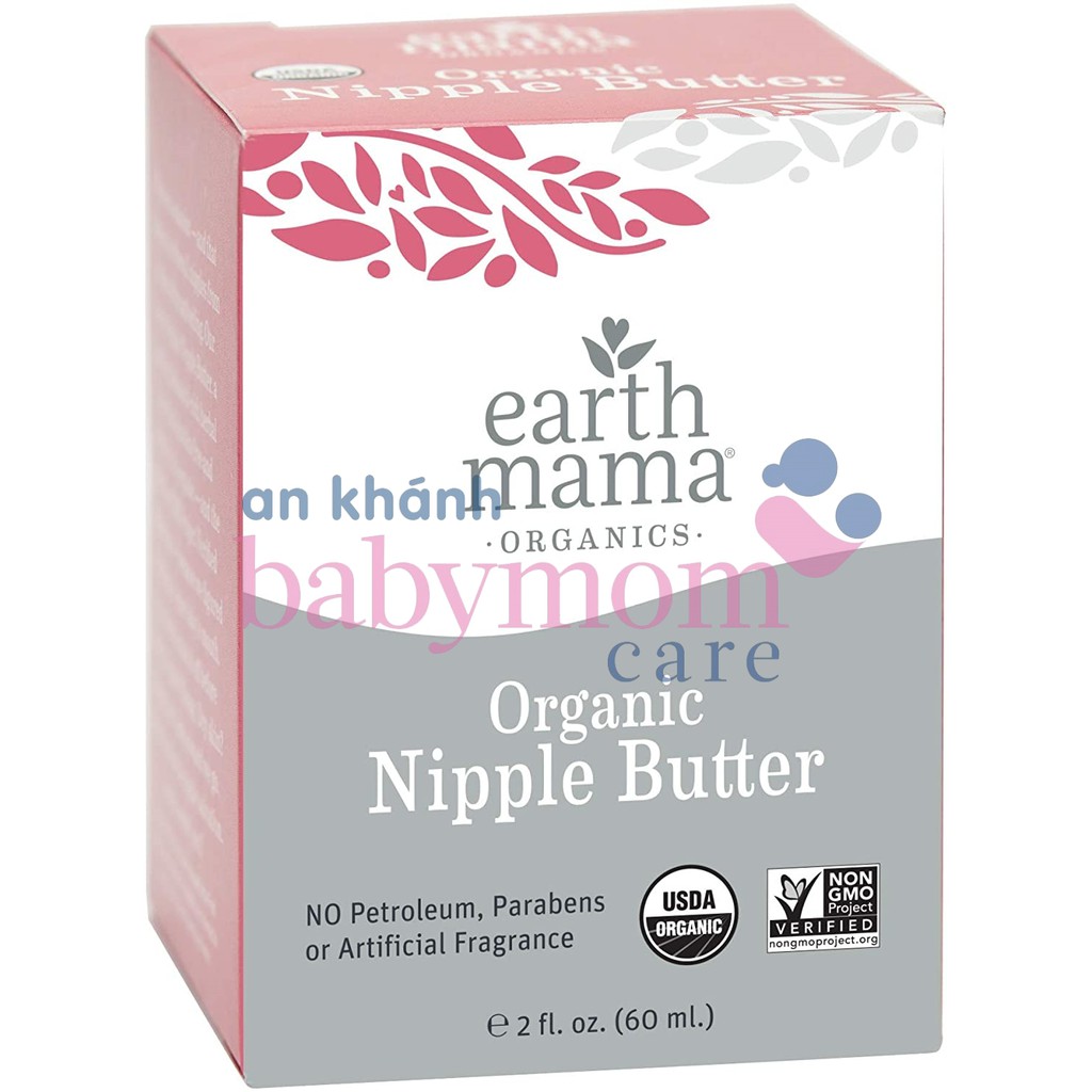 Kem bôi nứt đầu ti, chống nẻ purelan 37g, earth mama organic