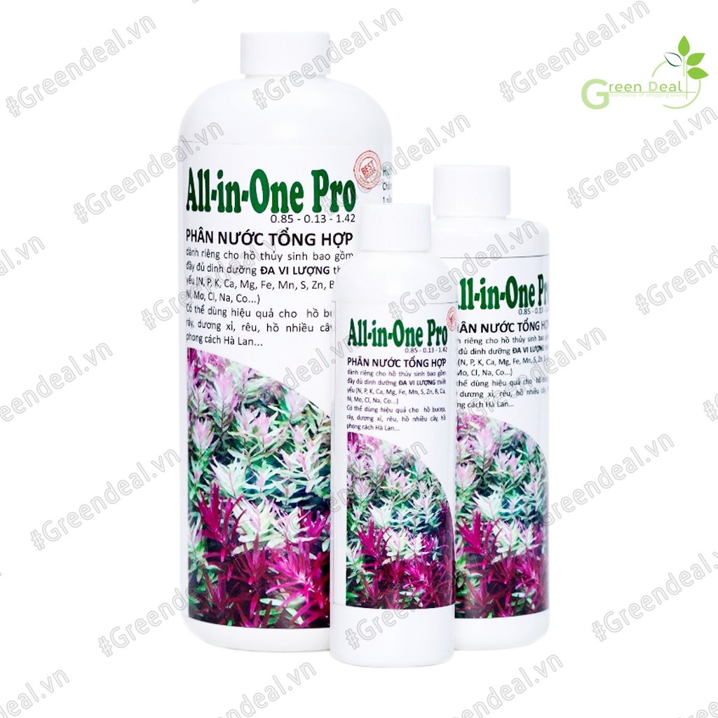 THUYSINHAZ - All In One Pro  | Phân nước tổng hợp cho cây thủy sinh của Thủy sinh AZ