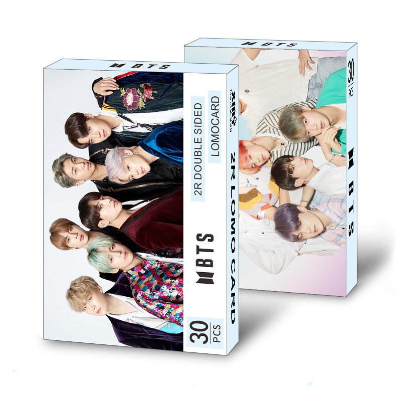 Bộ 30 thẻ ảnh Lomo Card BTS