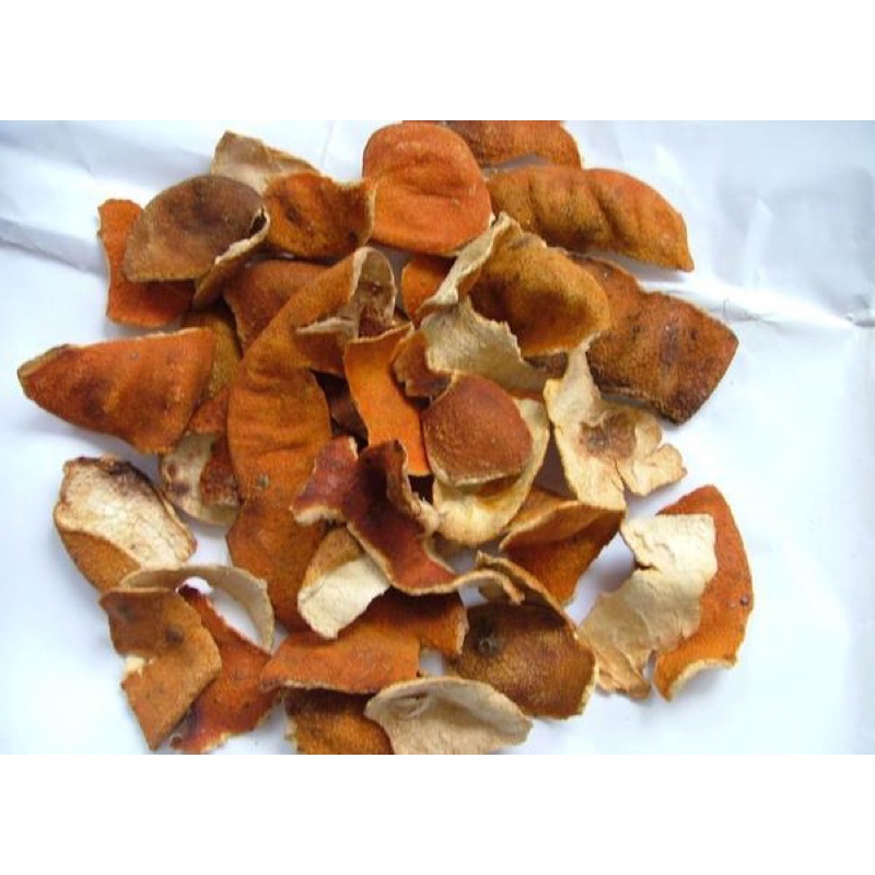 Trần bì (vỏ quýt nguyên vỏ) sạch thơm_500gr