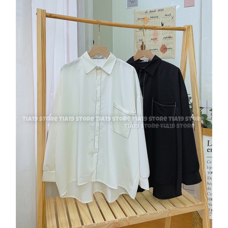 ÁO SOMI OVERSIZE VIỀN  LOẠI 1 ( ẢNH THẬT SHOP CHỤP)