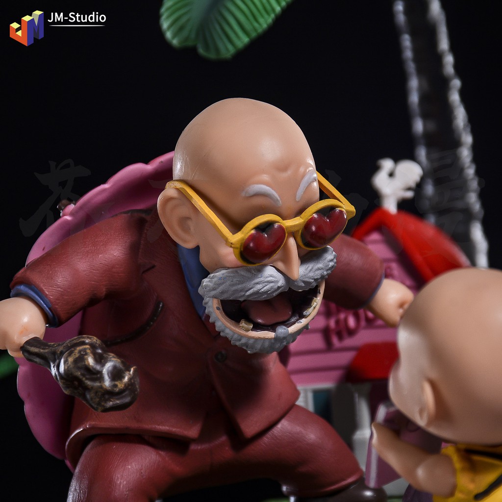 Mô hình sư phụ rùa và krillin ( Dragonball ) hàng siêu đẹp