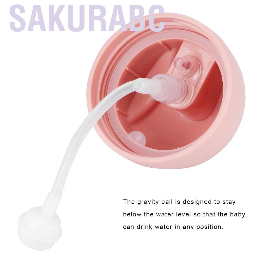 Cốc Nước Sakurabc 240ml Hai Tay Cầm Chống Trượt Cho Bé