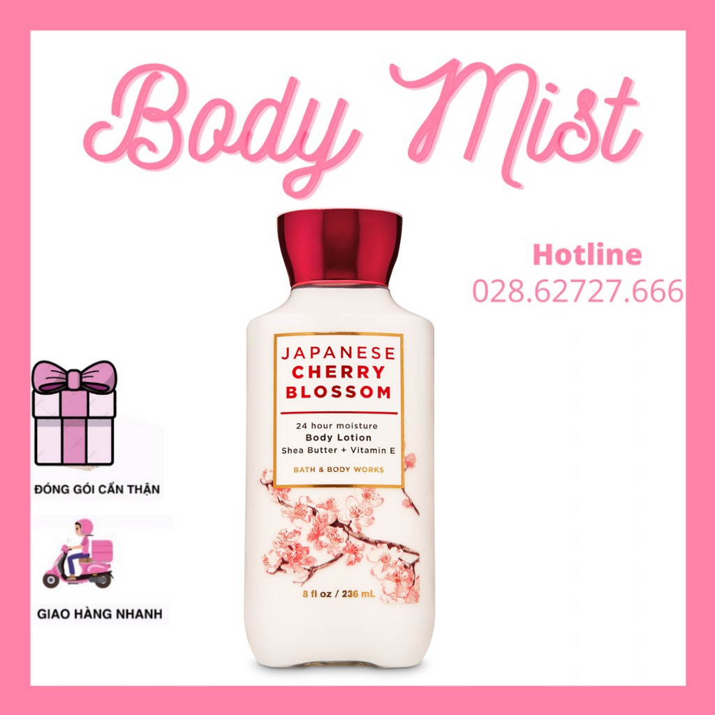 Sữa Dưỡng Da Bath And Body Works - Japanese Cherry Blossom Body Lotion