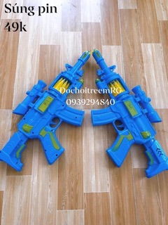 Đồ chơi súng pin có đèn nhạc ( có giá sỉ)