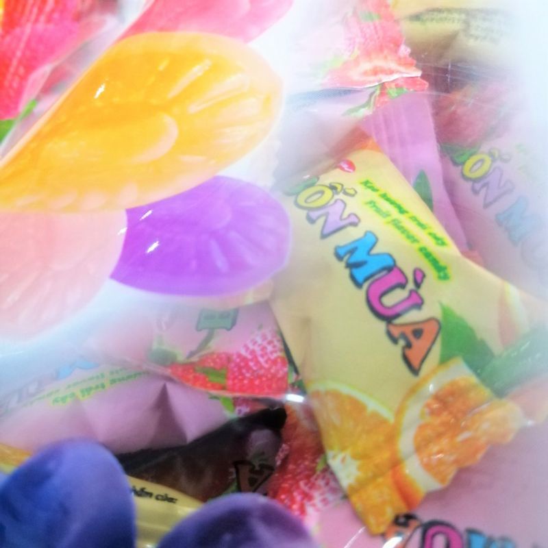 Kẹo trái cây Bốn Mùa Bibica gói 70g