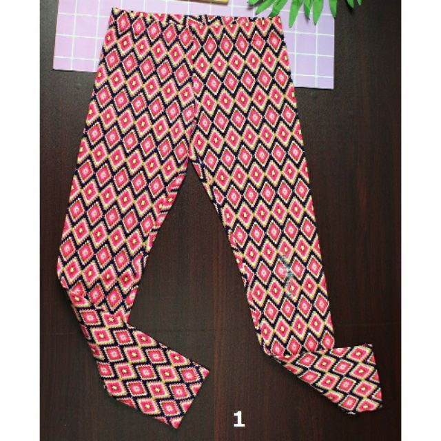 Quần legging bé gái size đại (nhiều mẫu) (Size 7-16T)