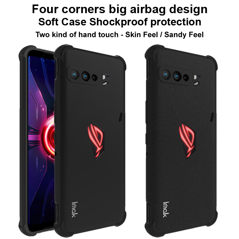 Ốp điện thoại mềm chống sốc họa tiết Sọc Cho Asus Rog Phone 3 Zs661Ks / ROG 3 Strix