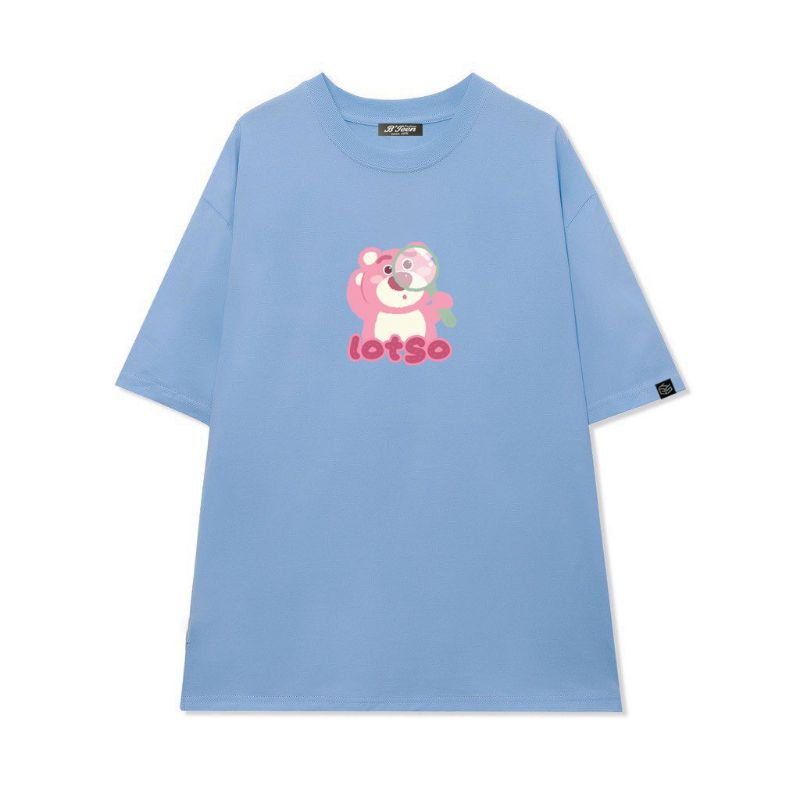 Áo thun táy lỡCó size Full màugấu Lotso