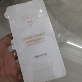 SAMSUNG S10 5G _ Dán PPF nhám chống vân tay mặt trước