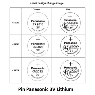 Pin CR2032 3v Lithium PANASONIC