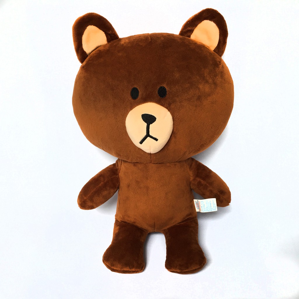 Gấu brown nhồi bông 40cm, 30cm