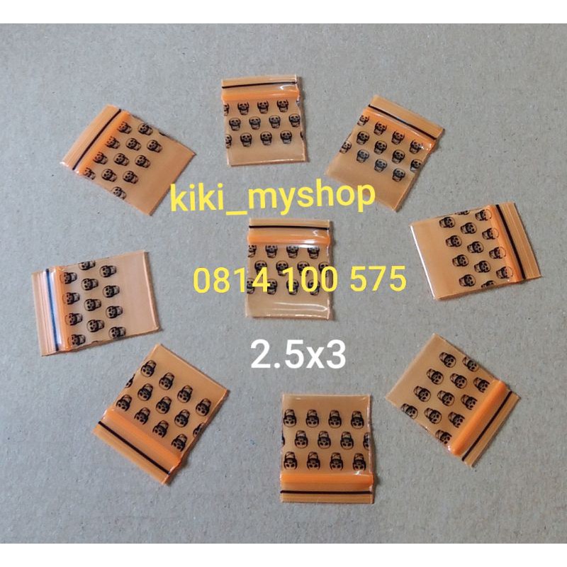 sét 100 túi zip  loại đẹp hình họa tiết 2.5x3