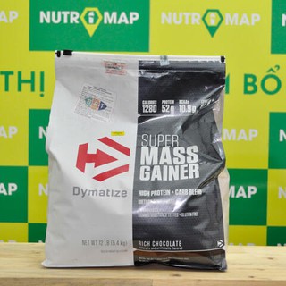Sữa tăng cân tăng cơ - Dymatize Super Mass Gainer Bịch 5.4kg - Phân phối chính hãng