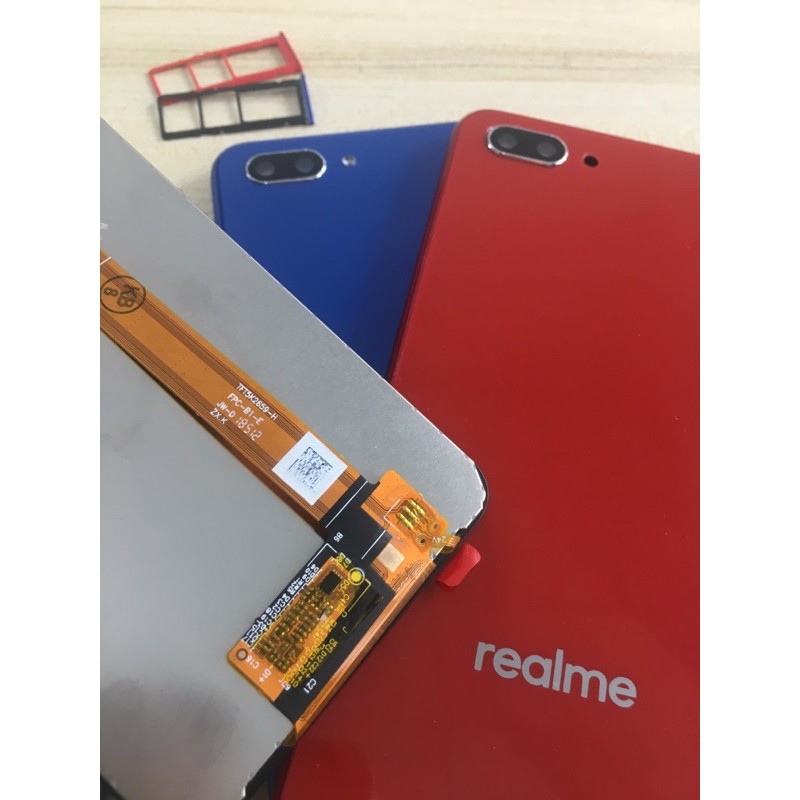 COMBO BỘ VỎ + MÀN HÌNH REALME C1 ZIN HÀNG CAO CẤP ( TẶNG KÈM KHAY SIM )