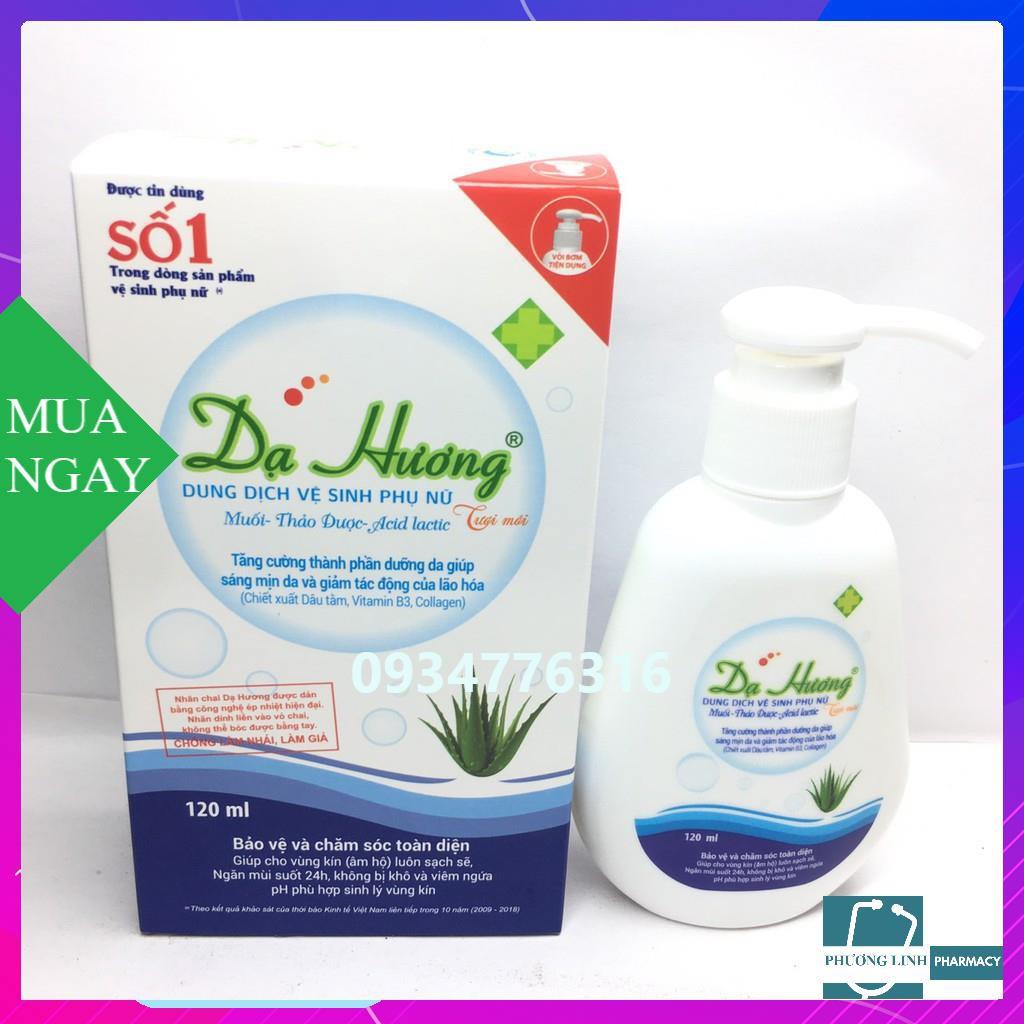 Dung dịch vệ sinh phụ nữ dạ hương có vòi 120ml