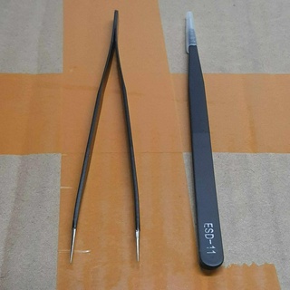 Nhíp ESD-11 thẳng gấp linh kiện điện tử