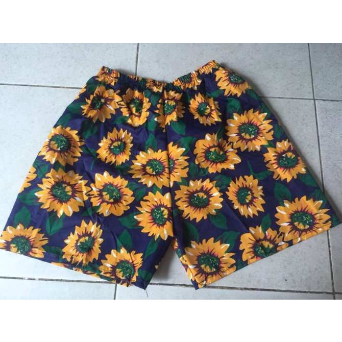 sỉ quần đùi kỷ yếu, quần đi biển mẫu hướng dương đen vải đẹp đủ size 40-83kg