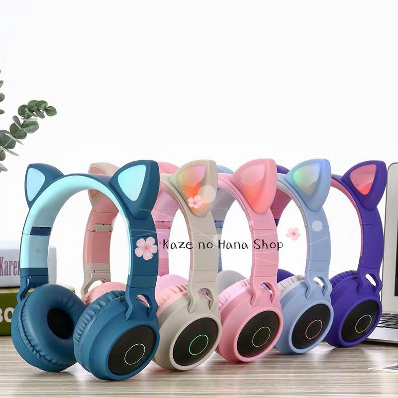 Wireless cat ears phone có sẵn