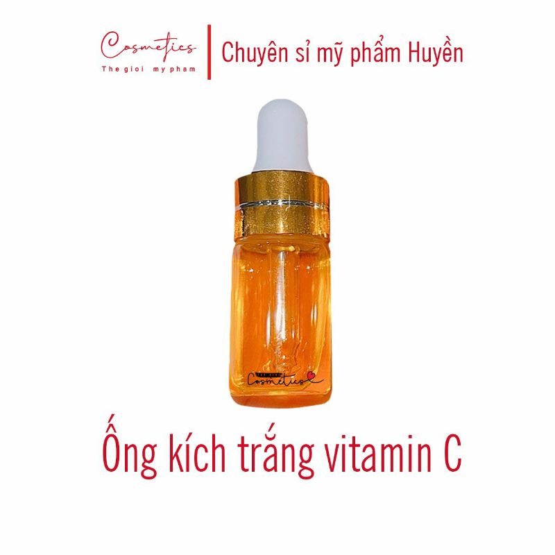 Lẻ 1 ống Vitamin C kích trắng mạnh pha kem