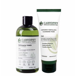 Combo Toner và Sữa rửa mặt dành cho da mụn hỗ trợ trị mụn tận gốc