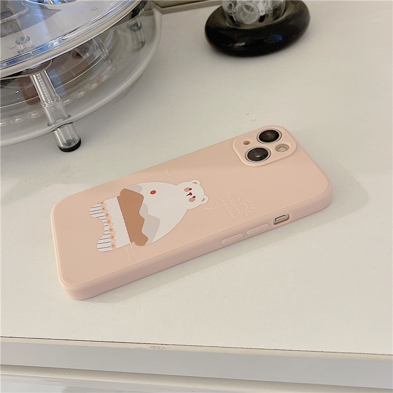 Ốp lưng iphone ốp Điện Thoại Họa Tiết Gấu / Rubik MINI Cho iPhone 14 13 12 11 PROMAX XS XR XSMAX SE2020 6 7 8PLUS