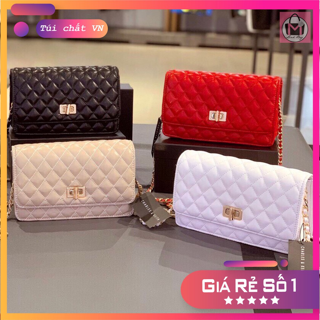 Túi Đeo Chéo Chần Trám Da Mềm Size 21 (có ẢNH THẬT) | BigBuy360 - bigbuy360.vn