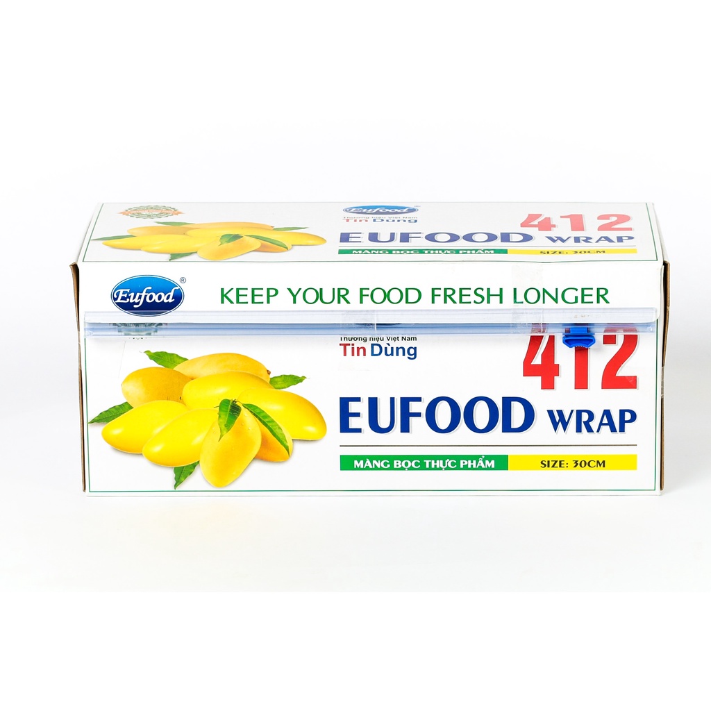 Màng Bọc Thực Phẩm Xoài Eu 412, Eu 420,  Eu 618 - Eufood Việt Nam - Màng bọc TP PVC Nhập Khẩu Chính Hãng Từ Thái Lan