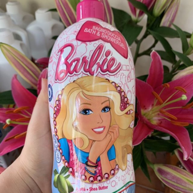 Sữa tắm trẻ em barbie của italia chai 1l