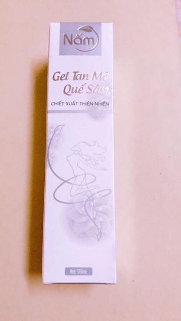 gel tan mỡ Quế Sâm