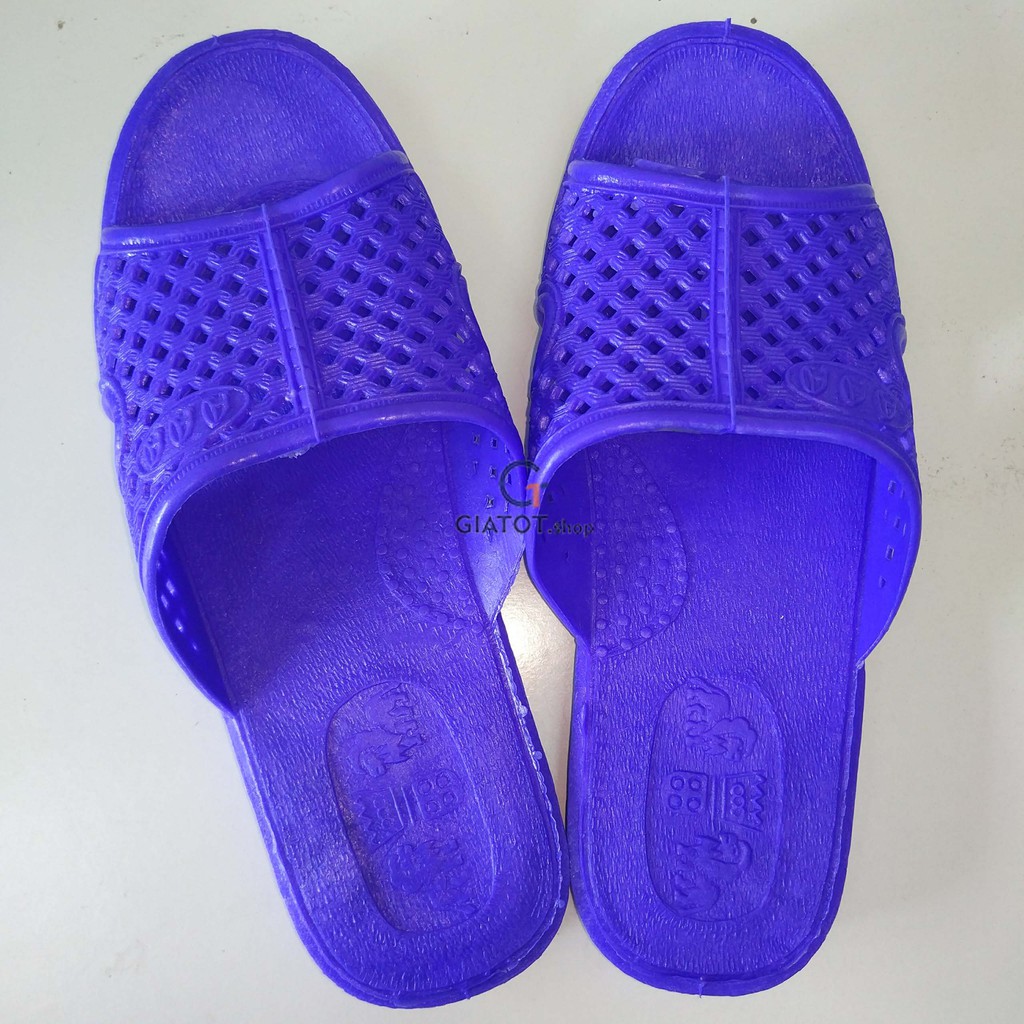 Dép tổ ong xanh tím than huyền thoại
