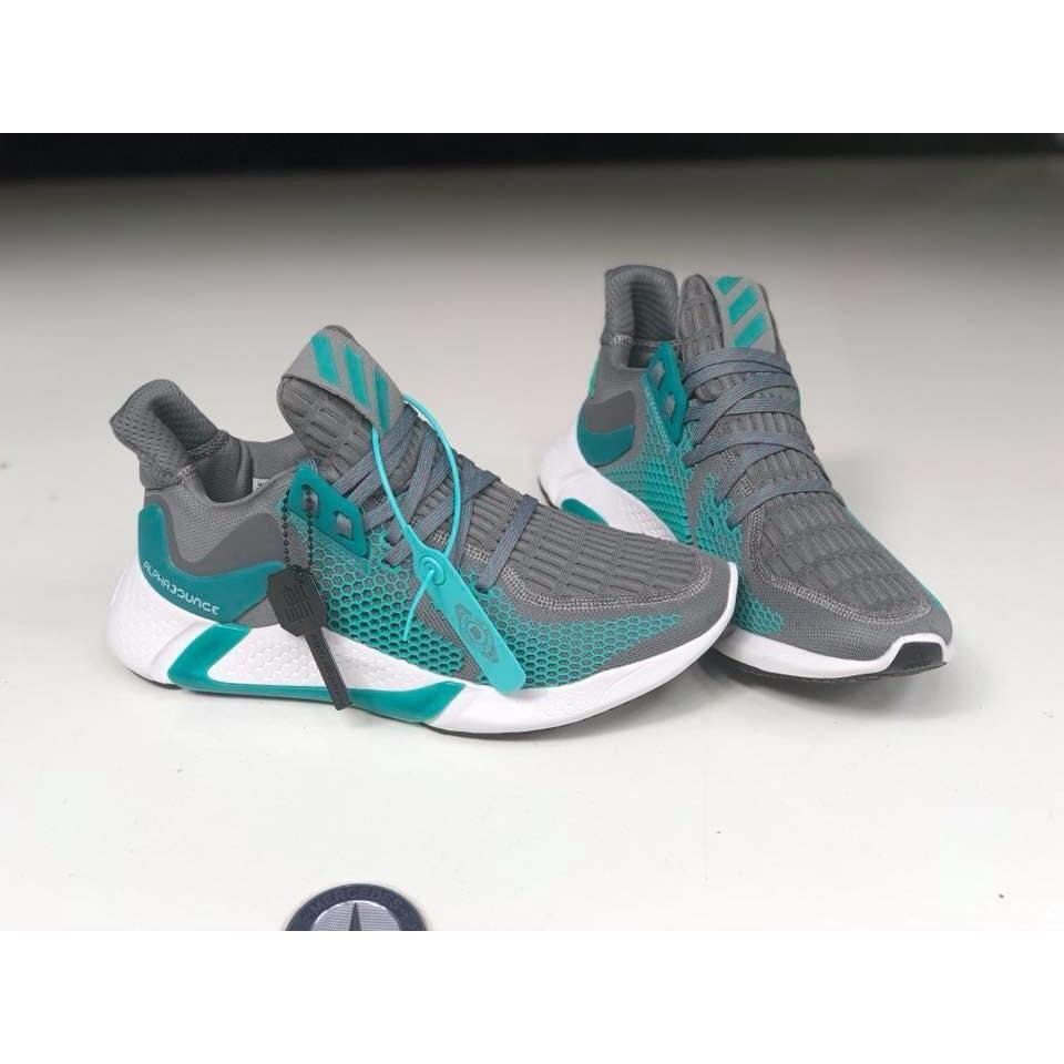 giày Nam Adidas Alphabounce instinct 2020 Full box - Xám xanh