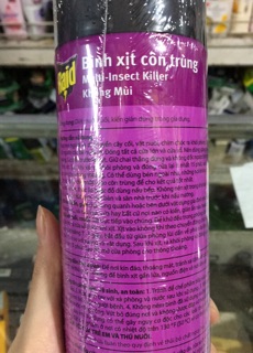 Bình Xịt Côn Trùng Raid Chai 600ml