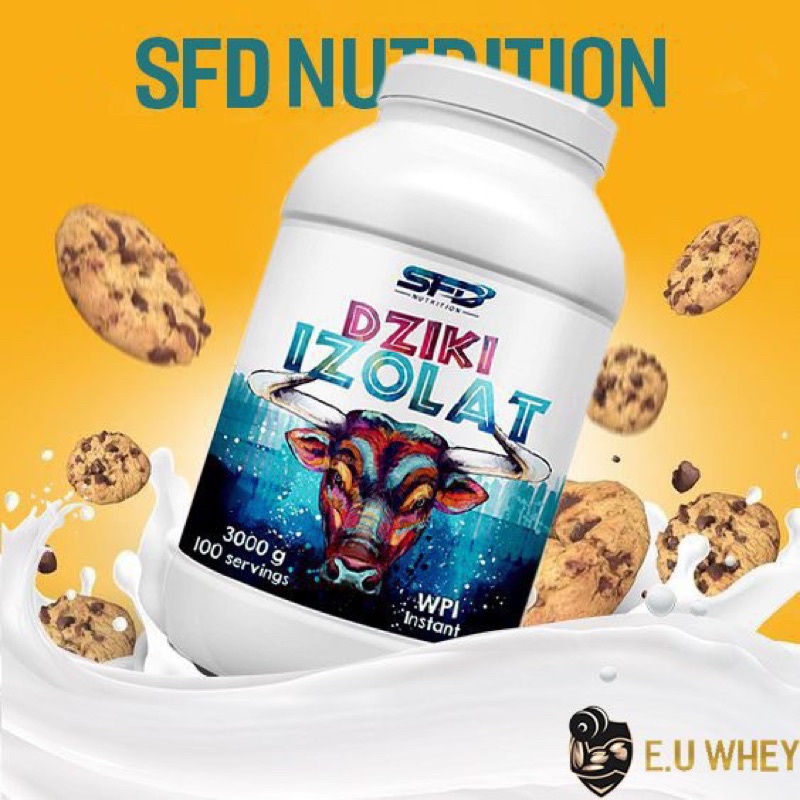 WHEY PROTEIN ISOLATE INSTANT 100% SFD NUTRITION - HỖ TRỢ PHÁT TRIỂN VÀ NUÔI DƯỠNG CƠ