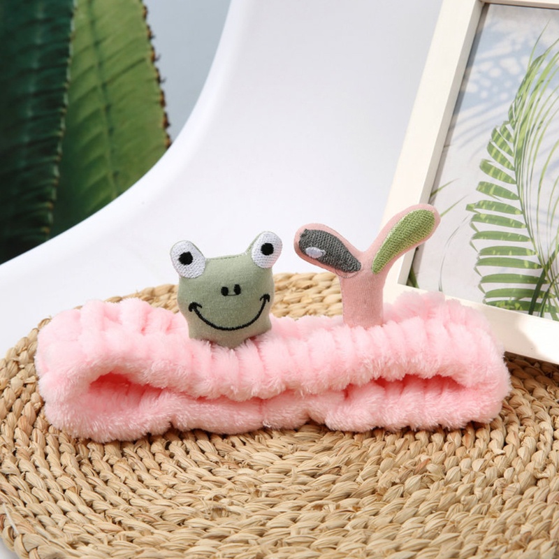 Flgo Băng Đô Co Giãn Hình Ếch Hoạt Hình Vui Nhộn Thời Trang