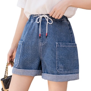 quần jean ngố short lưng thun size đại 65-90kg