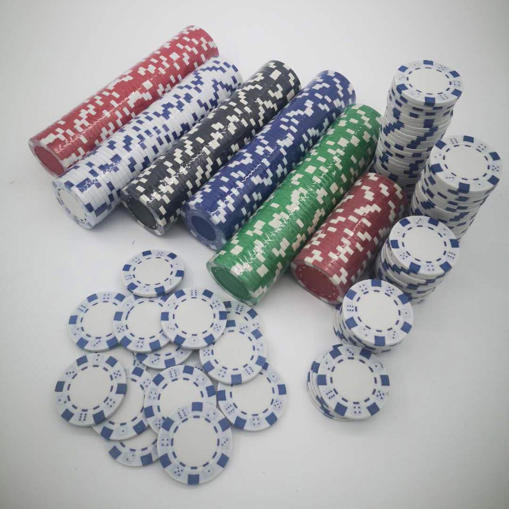 Phỉnh,chip Poker không số bằng nhựa lõi thép mới nhất 2021