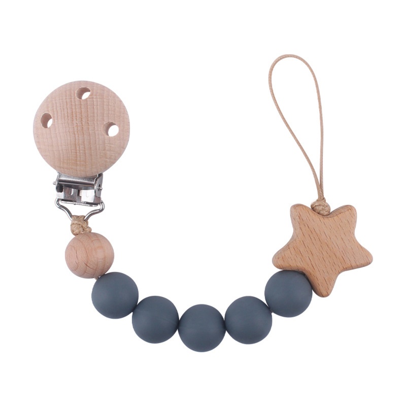 ✿ Kẹp Núm Vú Giả Bằng Silicone Đính Hạt Đồ Chơi Dành Cho Bé Gái