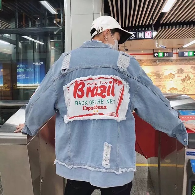 ÁO KHOÁC JEANS UNISEX (có hình chụp thật)