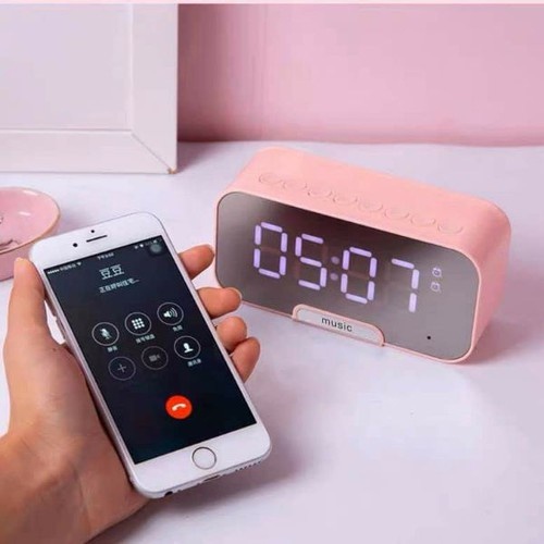 Loa blutooth kết hợp màn hình led hiển thị đồng hồ thời gian Kimiso k11/12