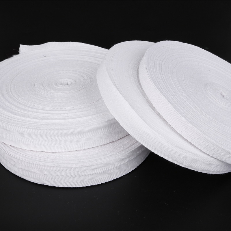 Cuộn ruy băng cotton 5yard rộng 1 / 1.5 / 2 / 2.5 / 3 / 3.5 / 4 / 5cm