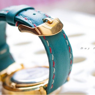 Dây Da đồng hồ handmadde km
