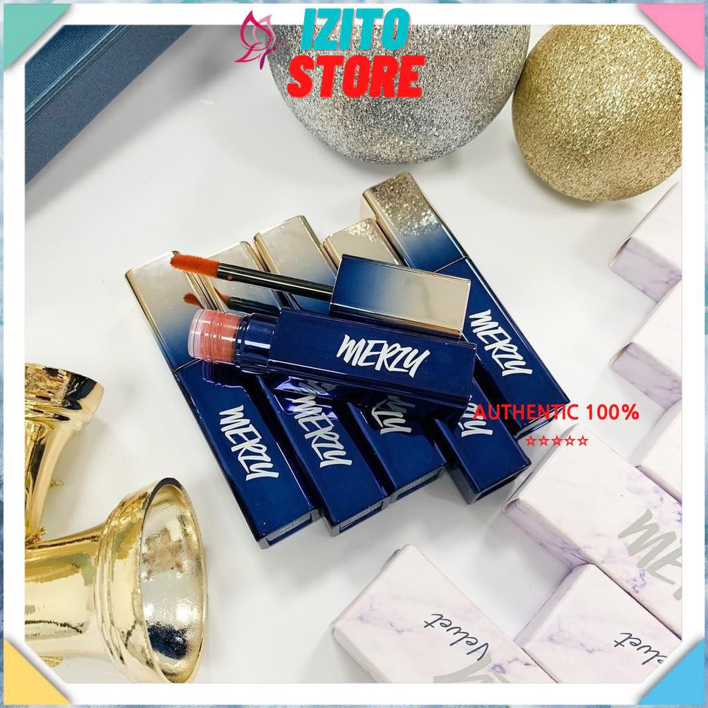 Son Merzy [Hot New-Hàng Auth] Son Kem Lì Merzy The First Velvet Tint Season 3 (Ver Blue)