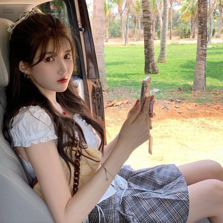 Chân Váy Chữ A Lưng Cao Họa Tiết Sọc Caro Thời Trang Cho Nữ | BigBuy360 - bigbuy360.vn