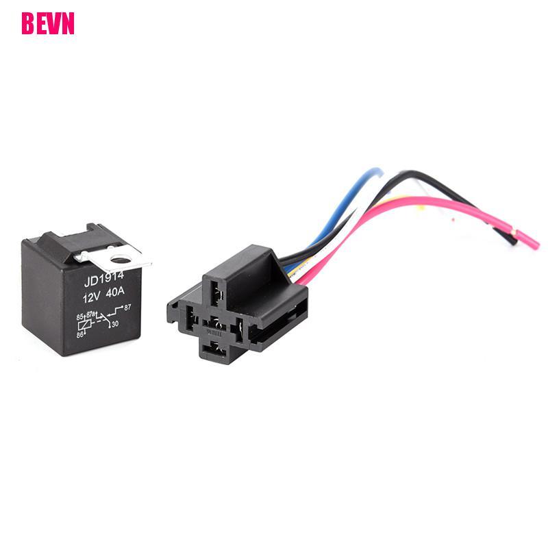 Rơ Le Tự Động Chống Thấm Nước 12v 5pin 40a 12v 5pin 12v