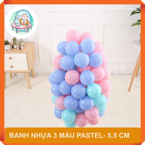 Túi Bóng Nhựa Màu Pastel Hàn Quốc An Toàn Cho Bé Size 5.5 cm