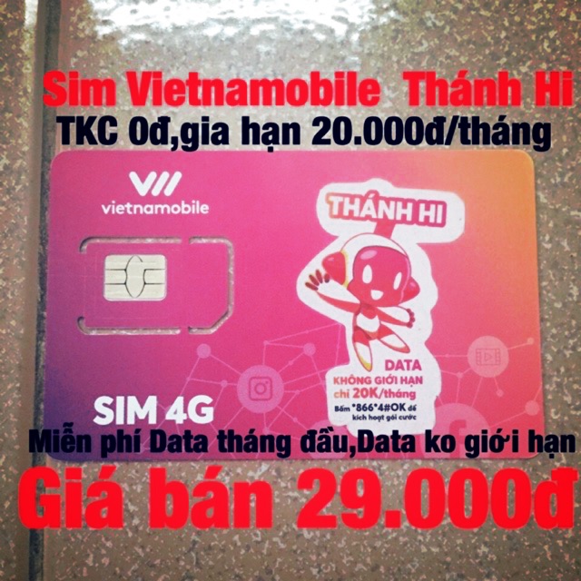 Sim Vietnam Thánh Hi Hi Hi